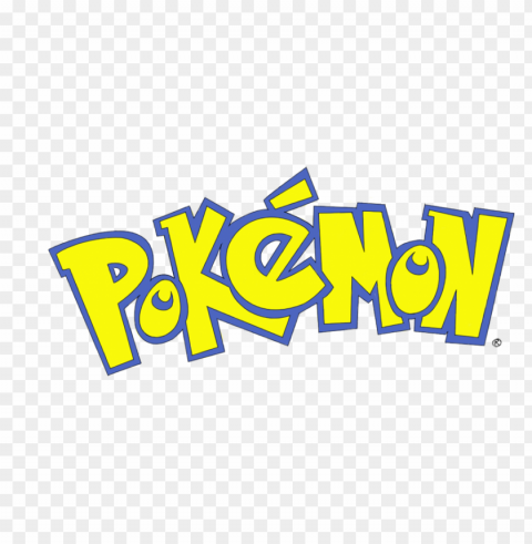 Pokemon Logo Logo Wihout Background PNG Objects