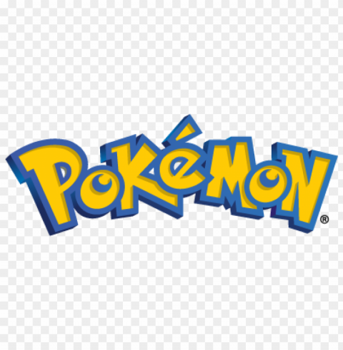 pokemon logo vector free ClearCut Background Isolated PNG Design