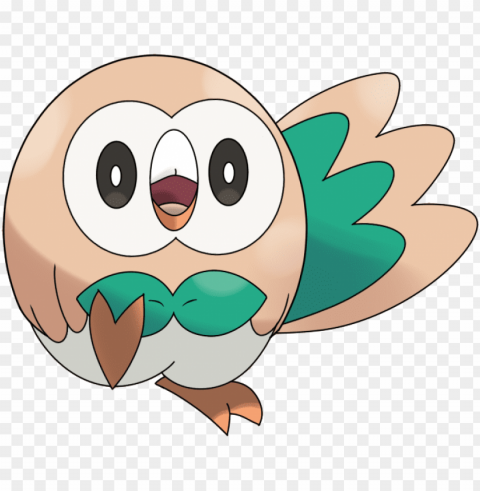 - pokemon rowlet Transparent pics PNG transparent with Clear Background ID 9f6ee8f8