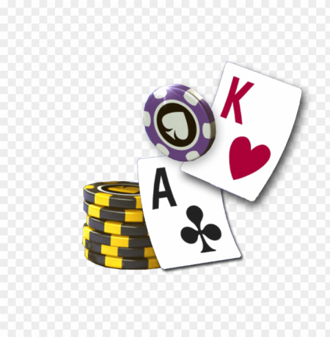 poker PNG with isolated background