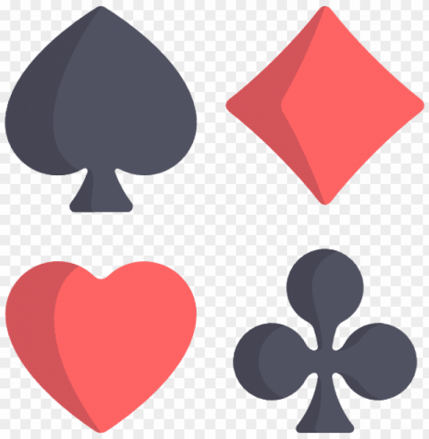 poker Clean Background Isolated PNG Illustration