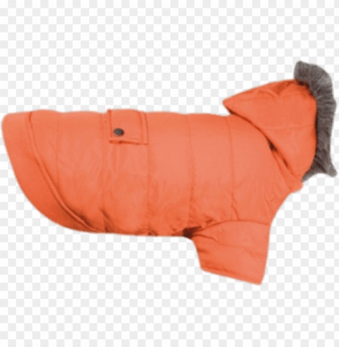 polar dog coat with furry lining PNG photo