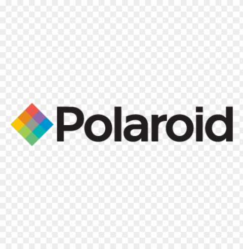 polaroid logo vector download PNG with transparent background free