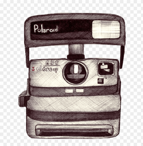 polaroid PNG images with transparent overlay