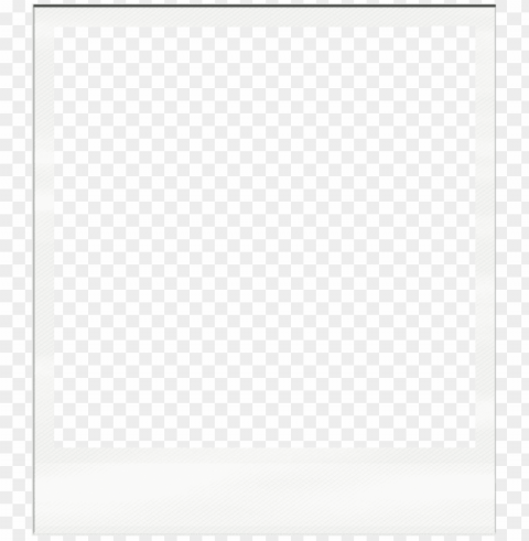 polaroid template transparent Clean Background Isolated PNG Character