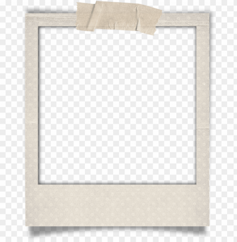 polaroid template transparent Clean Background Isolated PNG Graphic