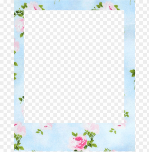 polaroid template transparent Clean Background Isolated PNG Image
