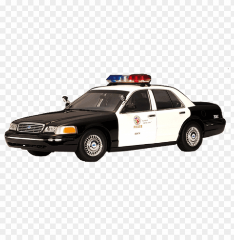 police car cars Isolated Artwork on Clear Background PNG