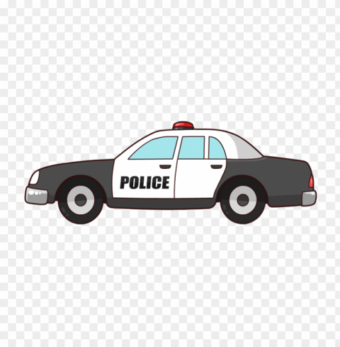 police car cars Isolated Design Element in Clear Transparent PNG