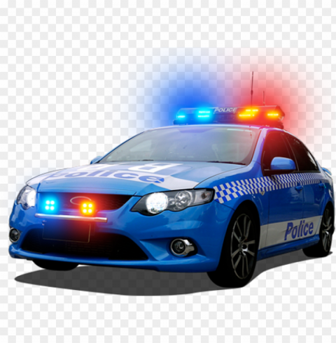 police car cars design Isolated Character on Transparent Background PNG