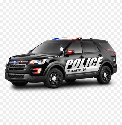 police car cars hd Isolated Character with Transparent Background PNG