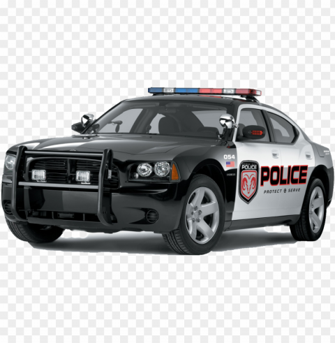 police car cars image Isolated Design Element on Transparent PNG