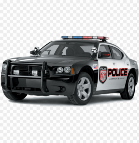 police car cars background photoshop Isolated Character in Transparent PNG Format
