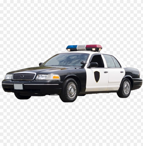 police car cars Isolated Design on Clear Transparent PNG