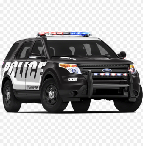 police car cars Isolated Artwork on Clear Transparent PNG