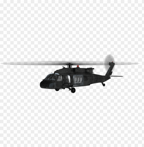 police helicopter Isolated Element with Clear Background PNG