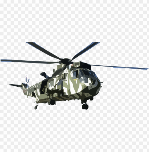 police helicopter Isolated Element with Transparent PNG Background
