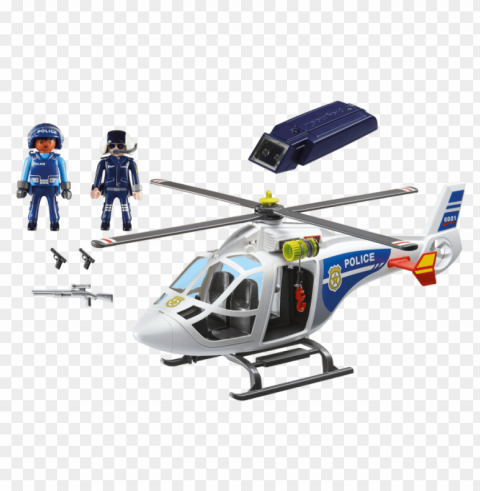 police helicopter Isolated Item on Clear Transparent PNG