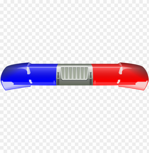 police lights clipart PNG for blog use
