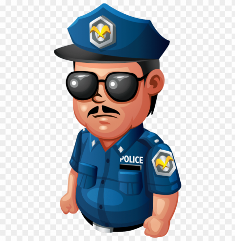 Police Isolated Artwork In Transparent PNG Format