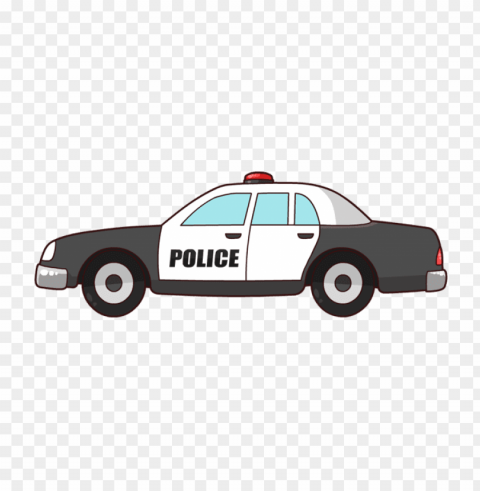police Isolated Artwork on Clear Background PNG