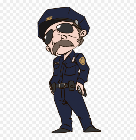 policeman PNG Object Isolated with Transparency