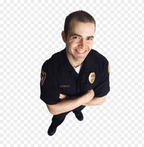 policeman PNG Image Isolated on Clear Backdrop