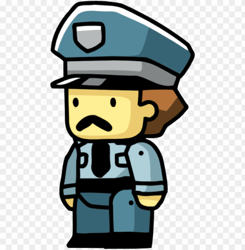 policeman PNG Image Isolated on Transparent Backdrop