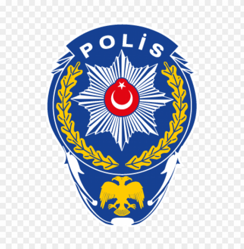 polis yildizi sari vector logo free Clear image PNG