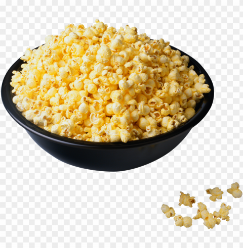popcorn food clear PNG no background free