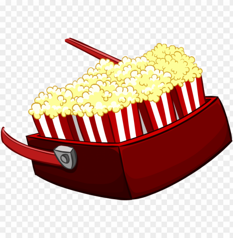 popcorn food free PNG images with high-quality resolution