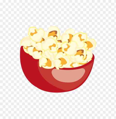 popcorn food wihout background PNG Object Isolated with Transparency