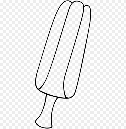 popsicleice - ice lollyblack and white PNG for use PNG transparent with Clear Background ID ff3e3d46