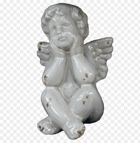 porcelain angel Transparent PNG Isolated Illustration