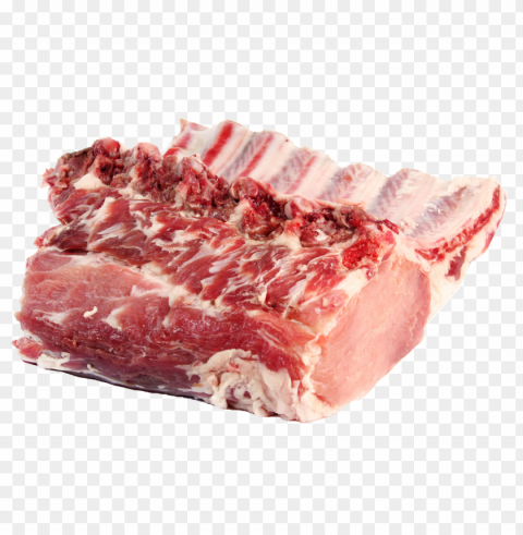 pork food transparent PNG with clear background set