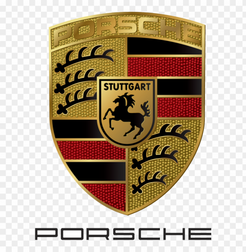 porsche cars Isolated Element with Transparent PNG Background