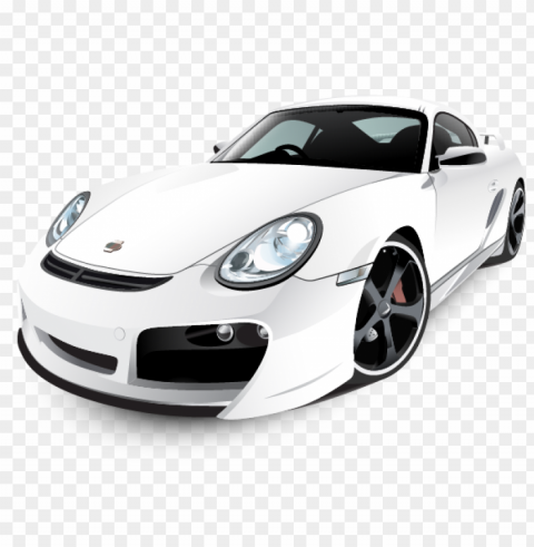 porsche cars Isolated Item on Clear Transparent PNG
