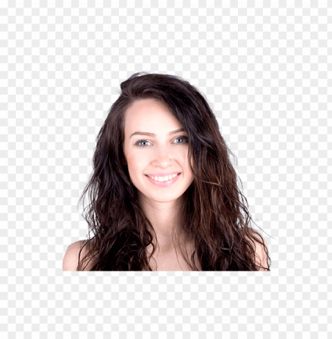 portrait femme Transparent Background Isolated PNG Character