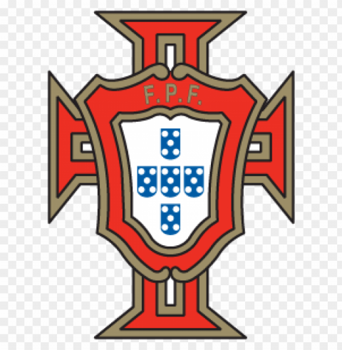 portugal football team logo vector free PNG with Isolated Transparency