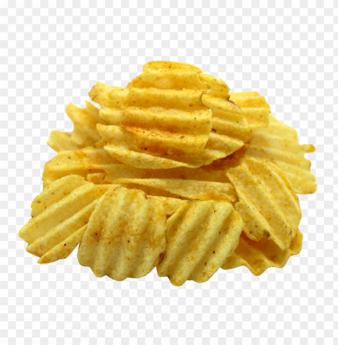 potato chips food no background Transparent PNG Isolated Object Design
