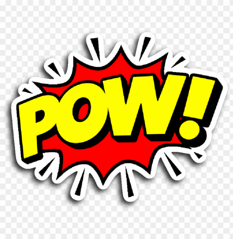 pow comic balloon PNG Image Isolated with HighQuality Clarity PNG transparent with Clear Background ID c1b069b5