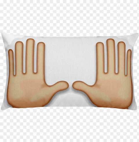 praise hands emoji Isolated Graphic in Transparent PNG Format