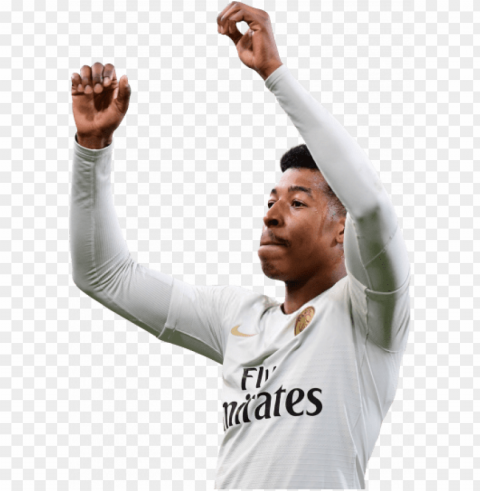 presnel kimpembe Clean Background Isolated PNG Character