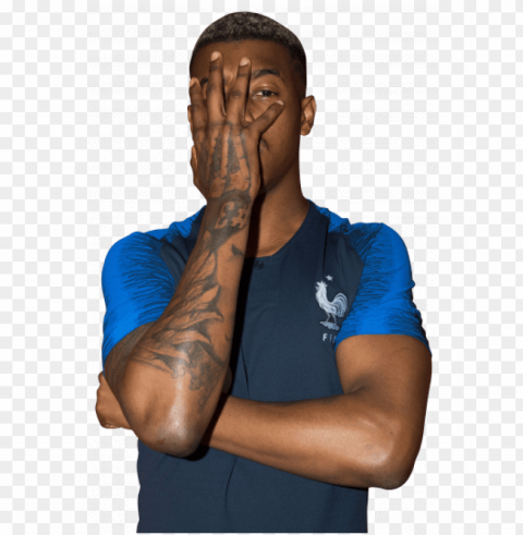 presnel kimpembe Clean Background Isolated PNG Graphic