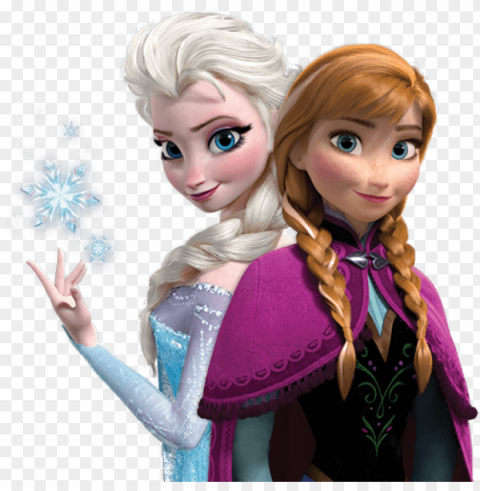 princesas frozen Clean Background Isolated PNG Art