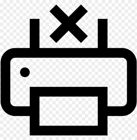 printer out of paper icon - windows 10 print icon PNG with alpha channel