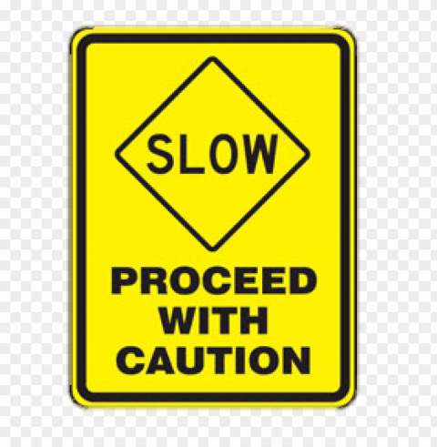 proceed with caution sign PNG images with clear alpha channel