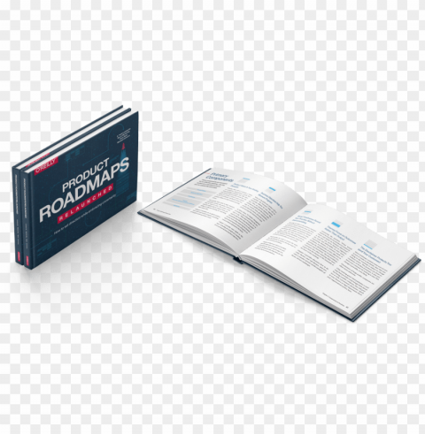 product roadmaps book PNG image with no background