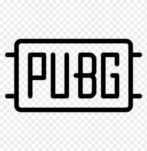 pubg icon line style available svg eps PNG with transparent overlay