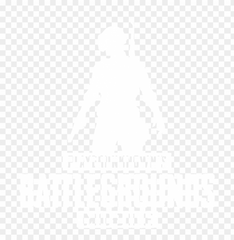 pubg mobile battlegrounds white silhouette logo PNG images with no background free download